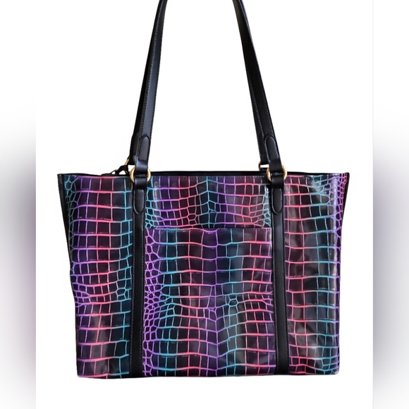 Karl Lagerfeld Iridescent Shoulder Bag - Picture 2 of 16